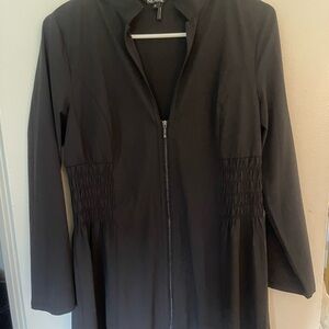 Nic + Zoe Black Zip-Up Dress